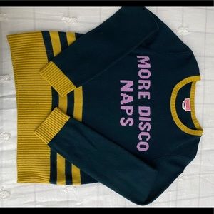 Kate spade Sweater, sizeM, green/yellow color good condition.